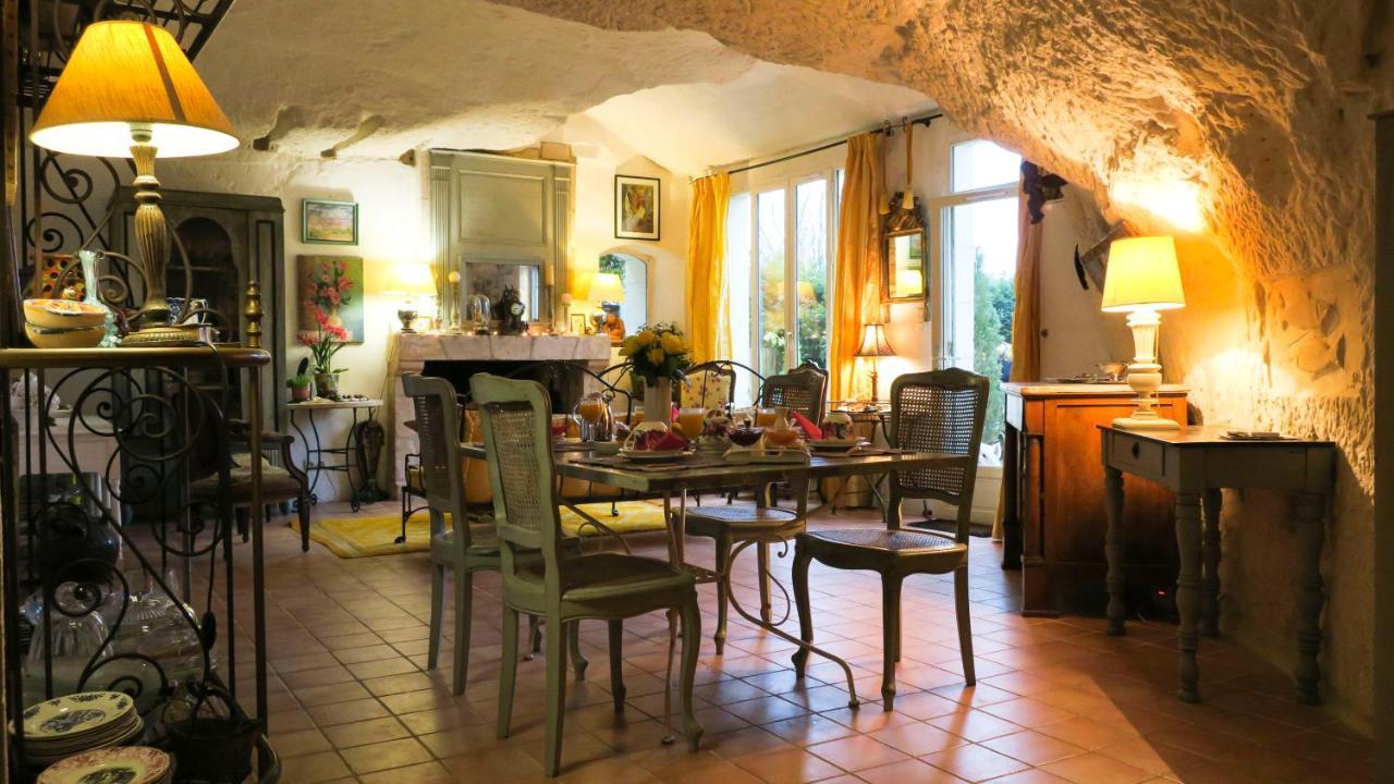 La Cave De L'Eperon Bed & Breakfast Trôo Rom bilde
